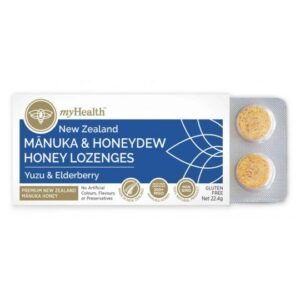 Manuka & Honeydew Honey Lozenges – Юзу и Бъз 22.4 g